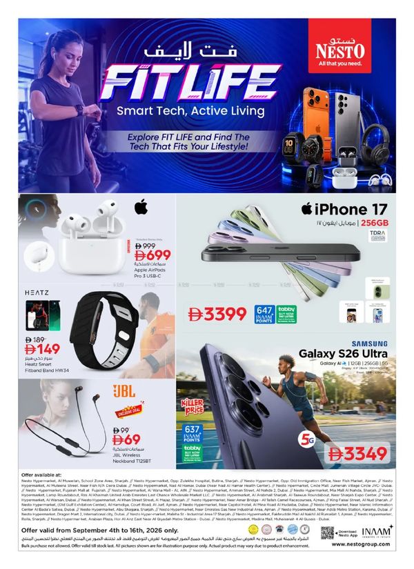 Fit Life from Nesto until 16th September