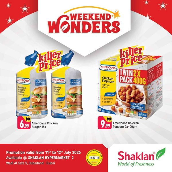 Weekend Deals
