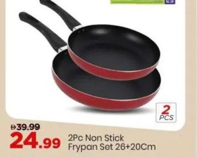 Royalford 2Pc Non Stick Frypan Set 26+20Cm