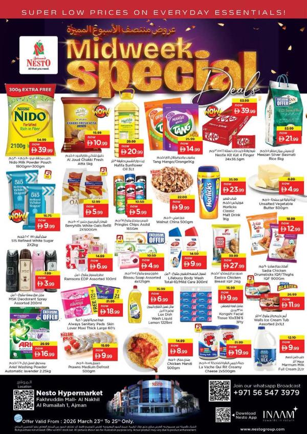 Midweek Deals