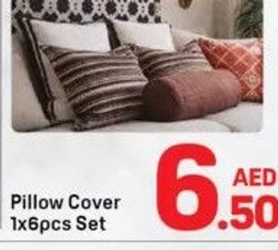 Pillow Cover 1x6pcs Set