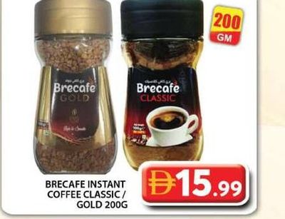 BRECAFE INSTANT COFFEE CLASSIC / GOLD 200G