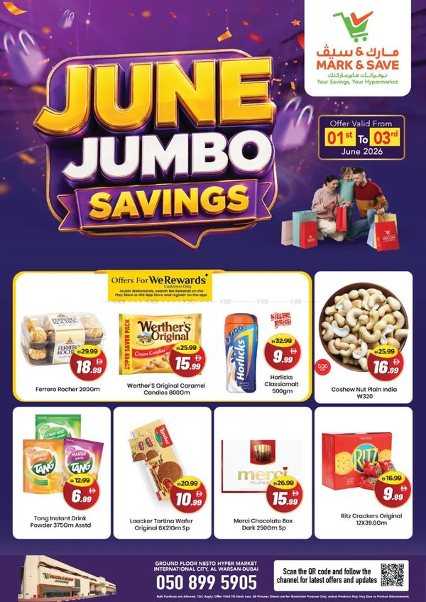 June Jumbo Savings