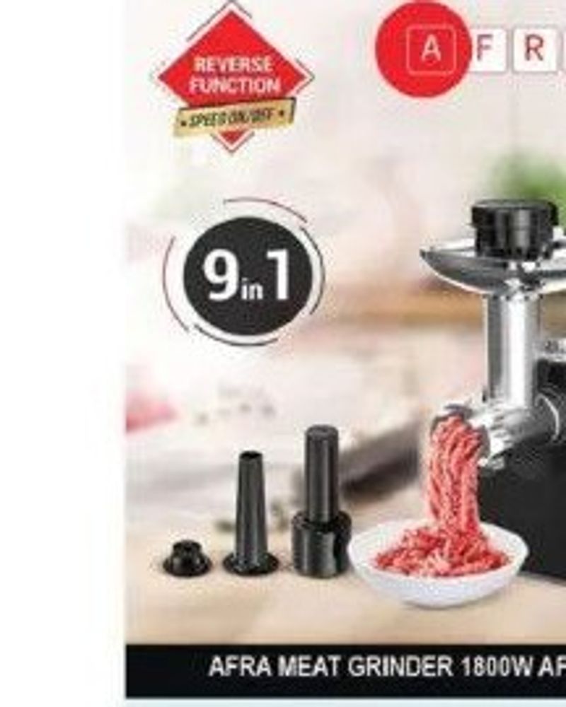 AFRA MEAT GRINDER 1800W AF-1800MGBK