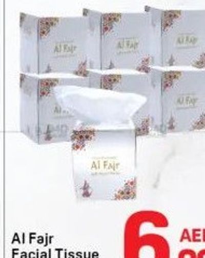 Al Fajr Facial Tissue 6x100sheets