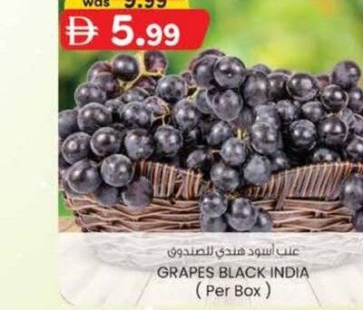 GRAPES BLACK INDIA (Per Box)