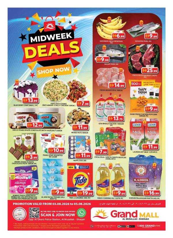 Midweek Deals