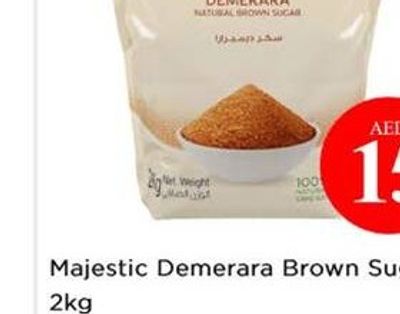 Majestic Demerara Brown Sugar 2kg
