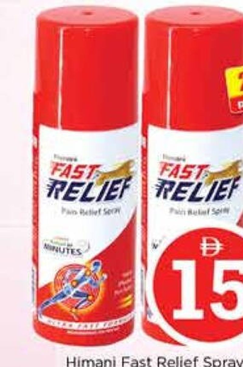 Himani Fast Relief Spray 2x150ml
