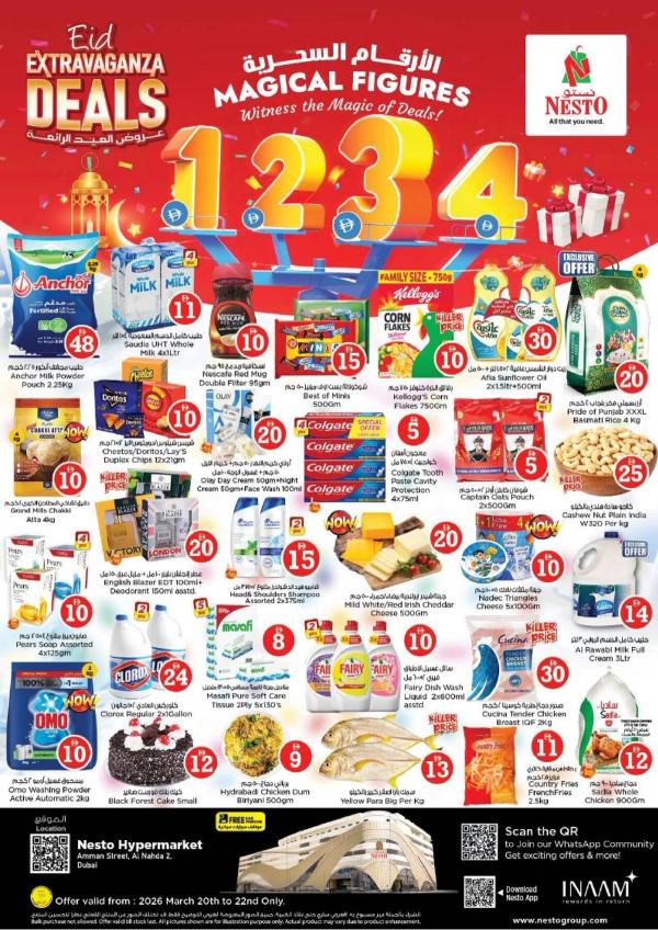 Weekend Grabs -Al Nahda 2, Dubai from Nesto until 22nd March