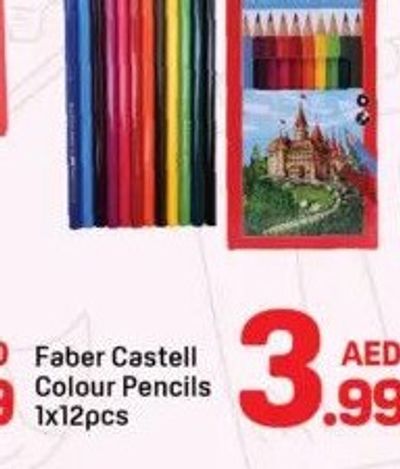 Faber Castell Colour Pencils 1x12pcs