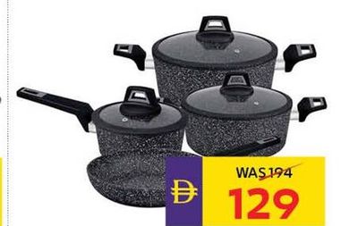 Royalford Cookware Non-Stick Set Chef Art 7pcs
