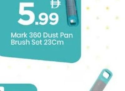 Mark 360 Dust Pan Brush Set 23Cm