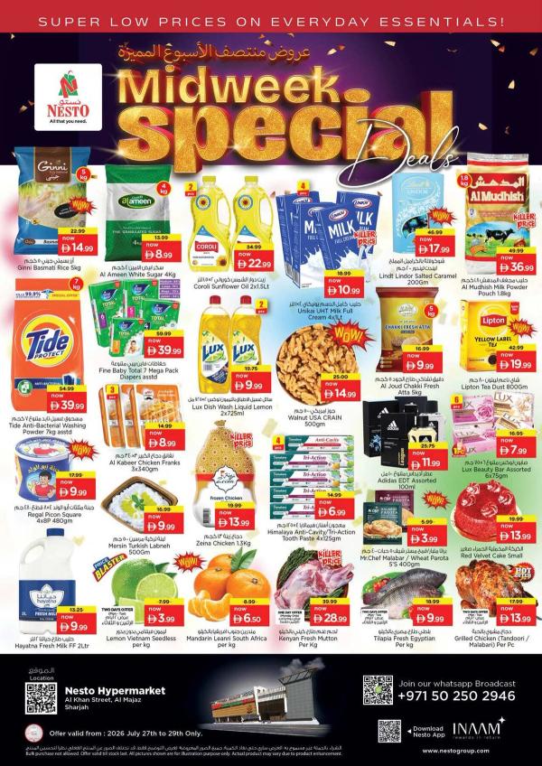 Midweek Deals