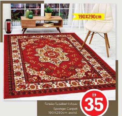 Sponge Carpet 190X290cm asstd.