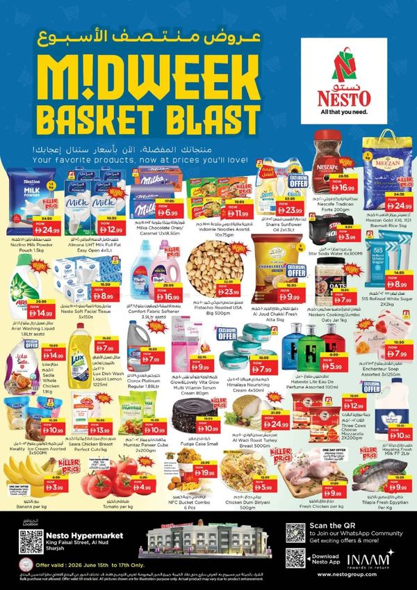 Midweek Deals