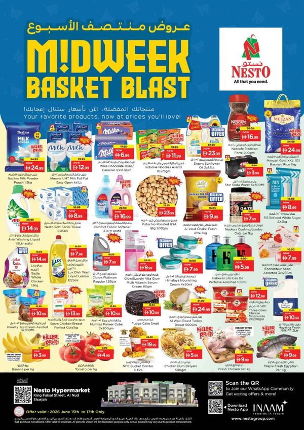 Midweek Deals