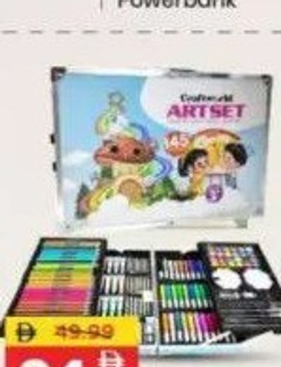 Art Set Wooden 145Pcs