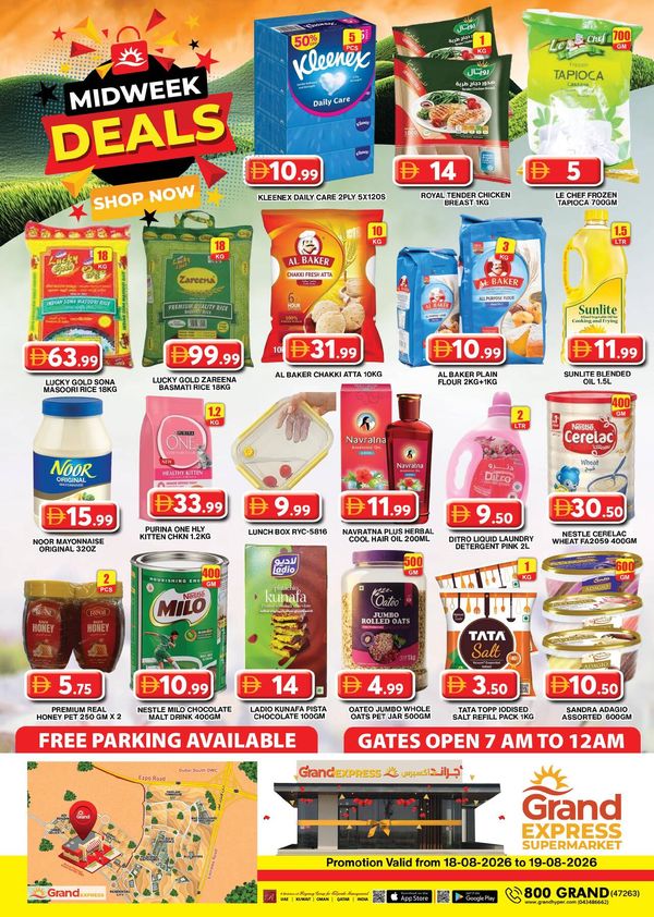 Midweek Deals