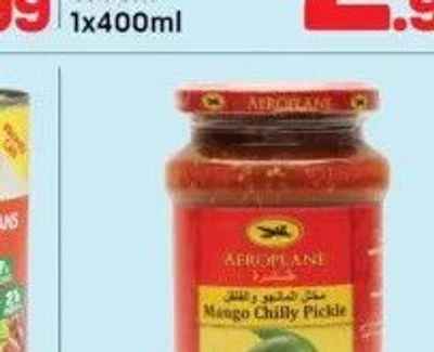Aeroplane Mango Chilly Pickle 1x400gm