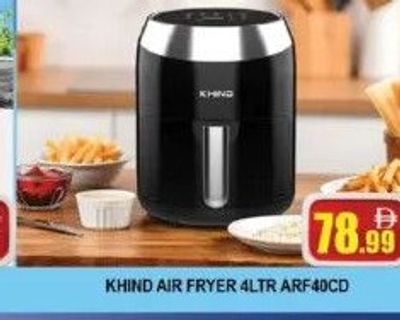 Khind Air Fryer 4Ltr ARF40CD
