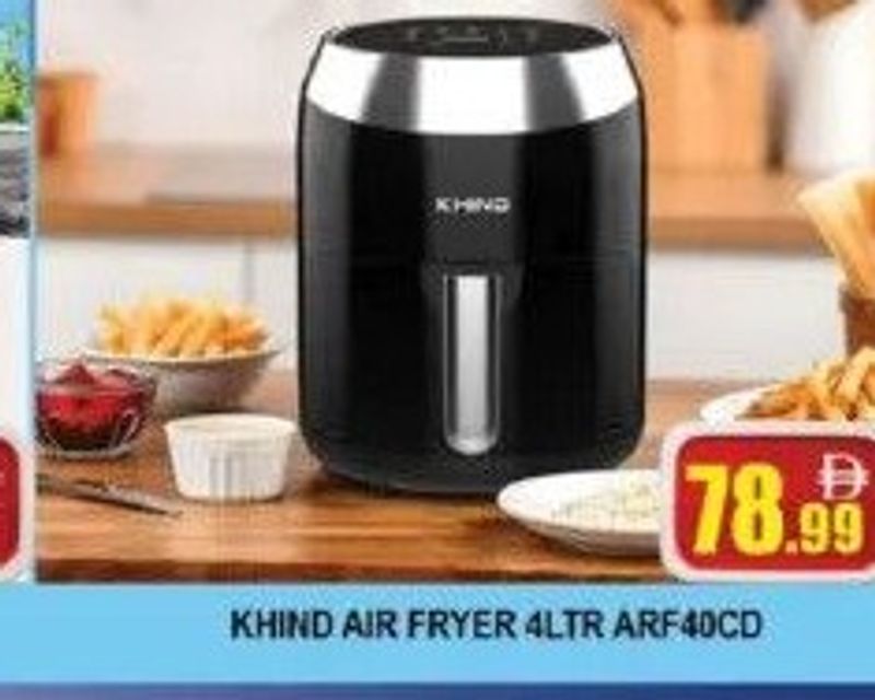 Khind Air Fryer 4Ltr ARF40CD