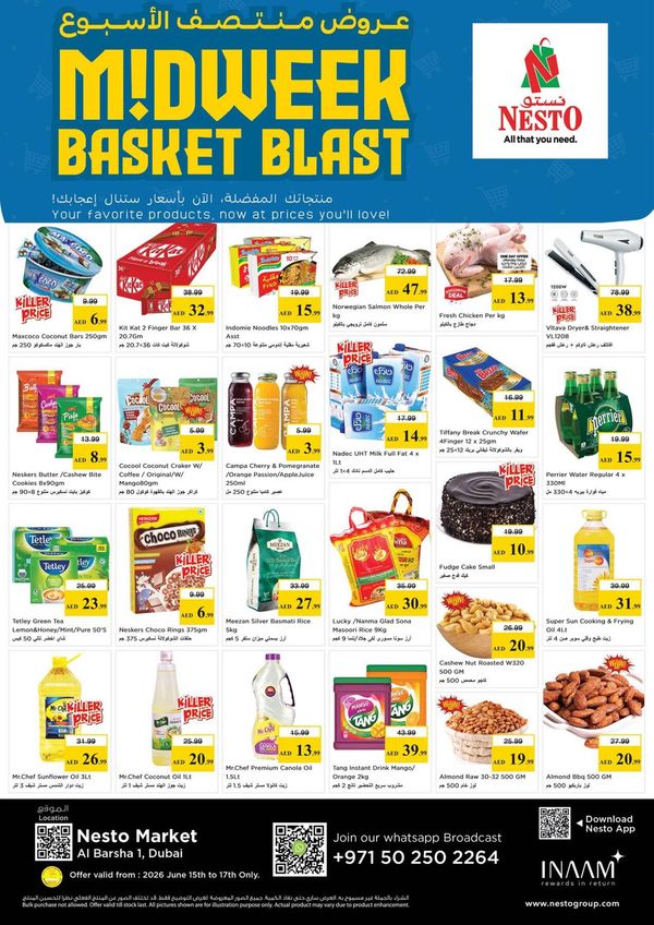 Midweek Deals