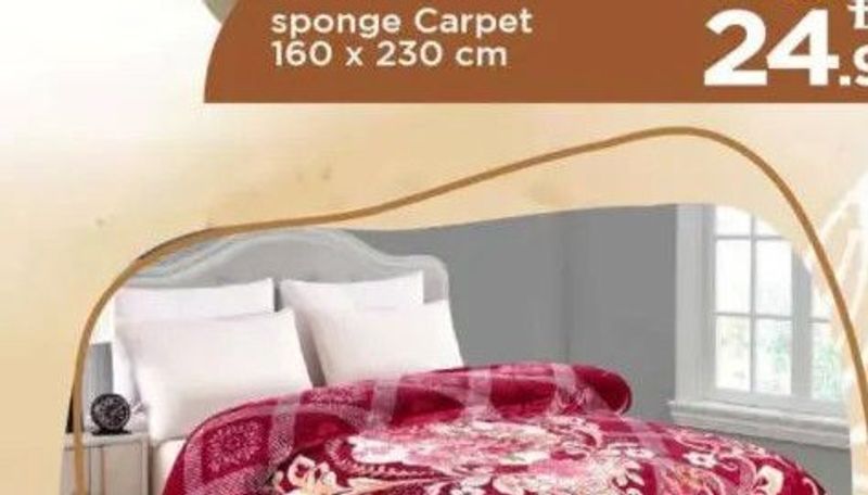 Double Fleece Blanket 220X240Cm