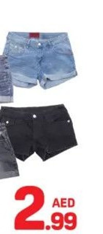 Ladies Jeans Shorts Asstd