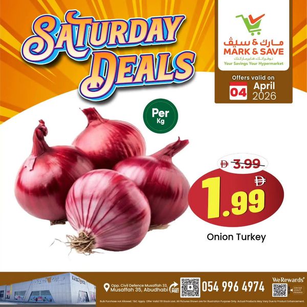 Saturday Deals