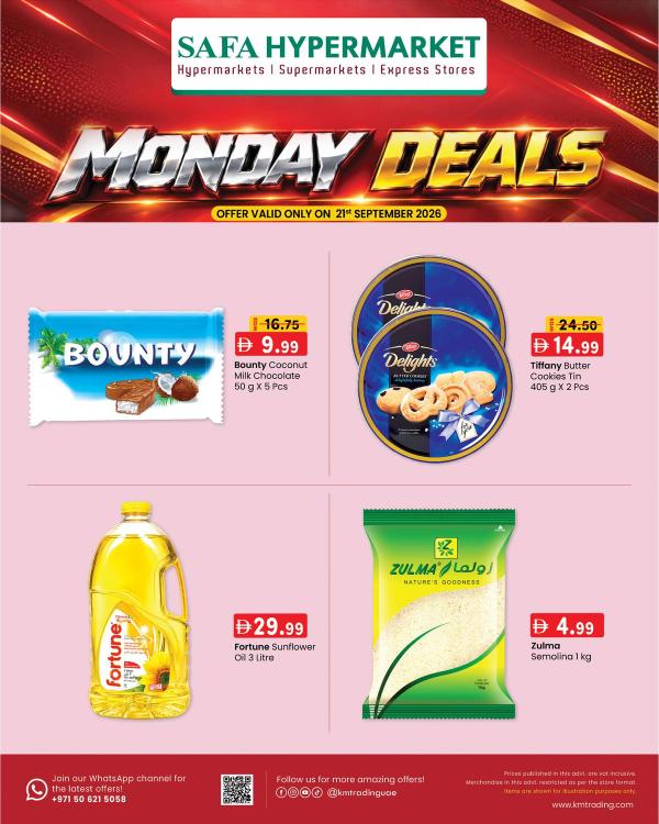 Monday Deals