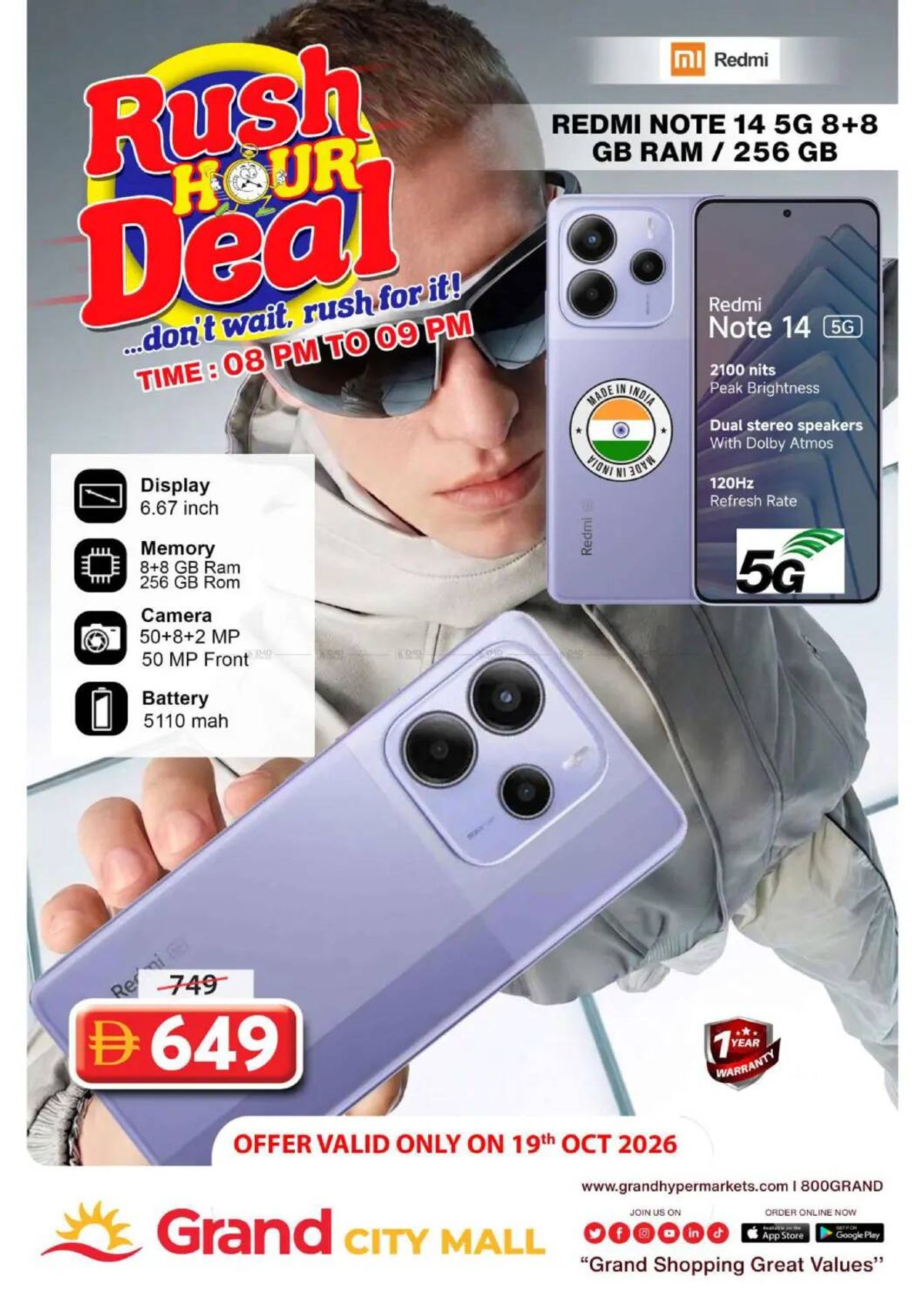 Rush Hour Deal