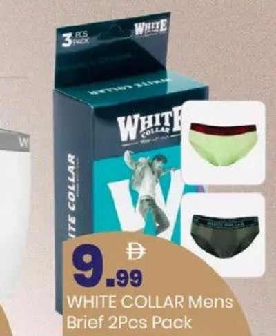 WHITE COLLAR Mens Brief 2Pcs Pack