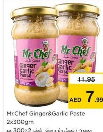 Mr.Chef Ginger&Garlic Paste 2x300gm