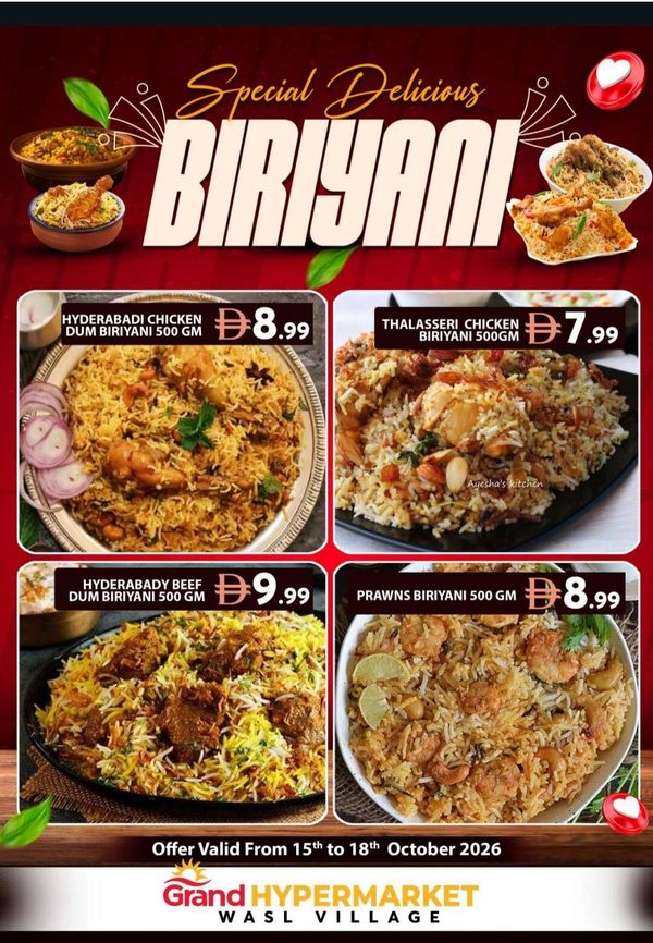 Special Delicious Biriyani