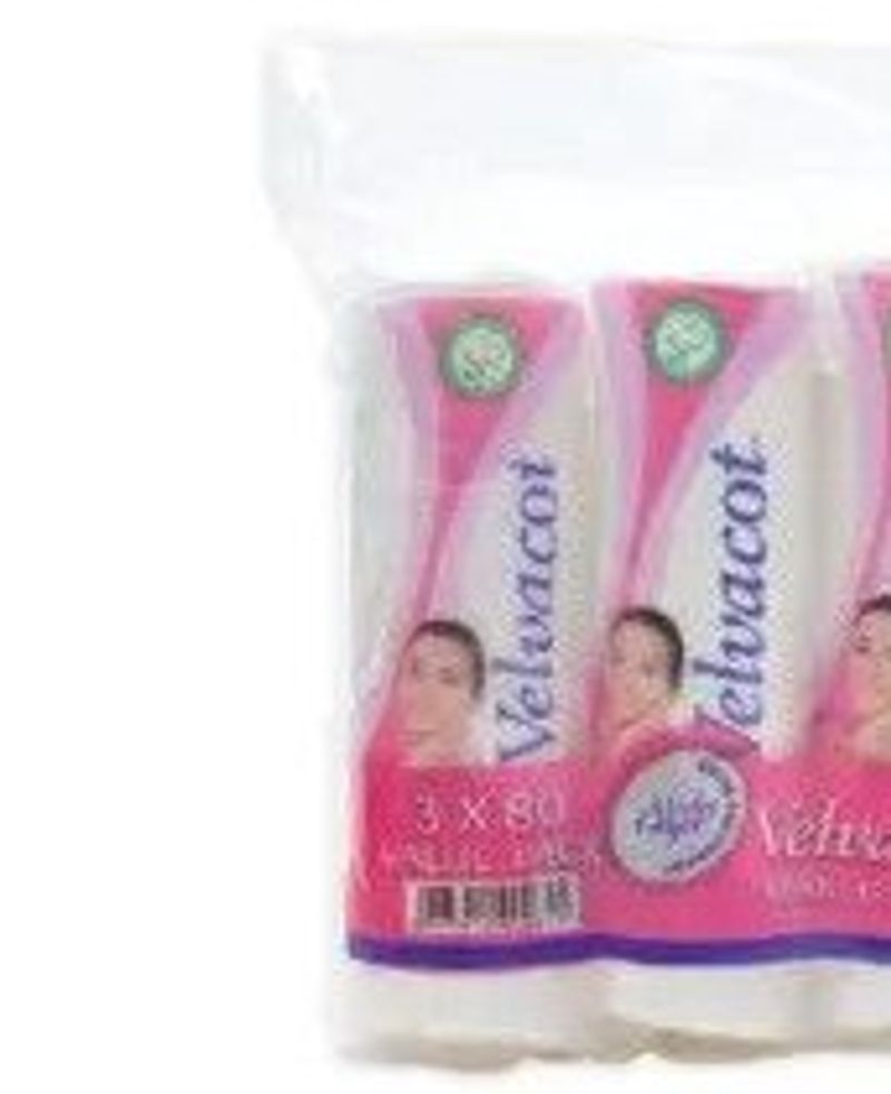 Velvacot Makeup Pads 3x80pads