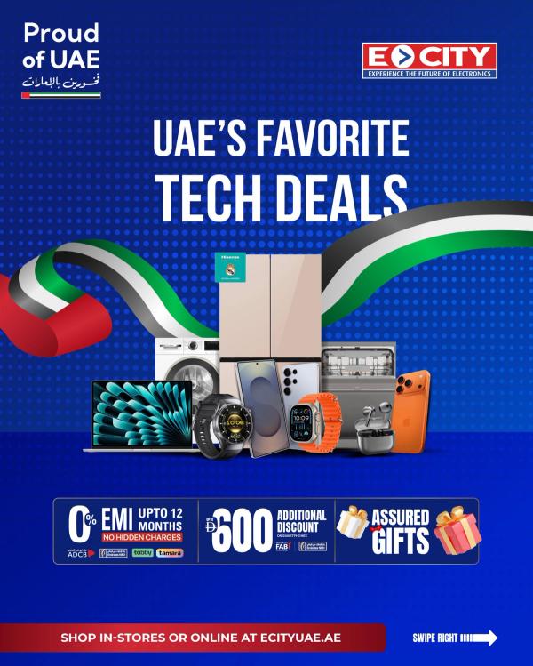 UAE’s Favorite Tech Deals from ECity until 21st May