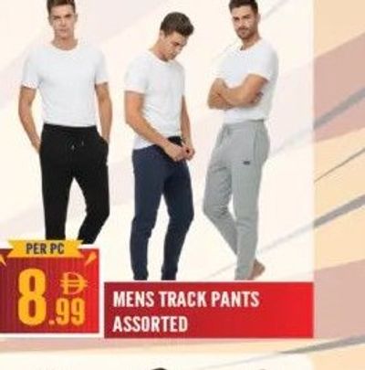 MENS TRACK PANTS ASSORTED