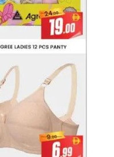 AGREE LADIES 12 PCS PANTY