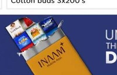 Femelle Bamboo Stem Cotton buds 3x200's