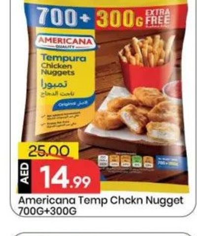 Americana Temp Chckn Nugget 700G+300G