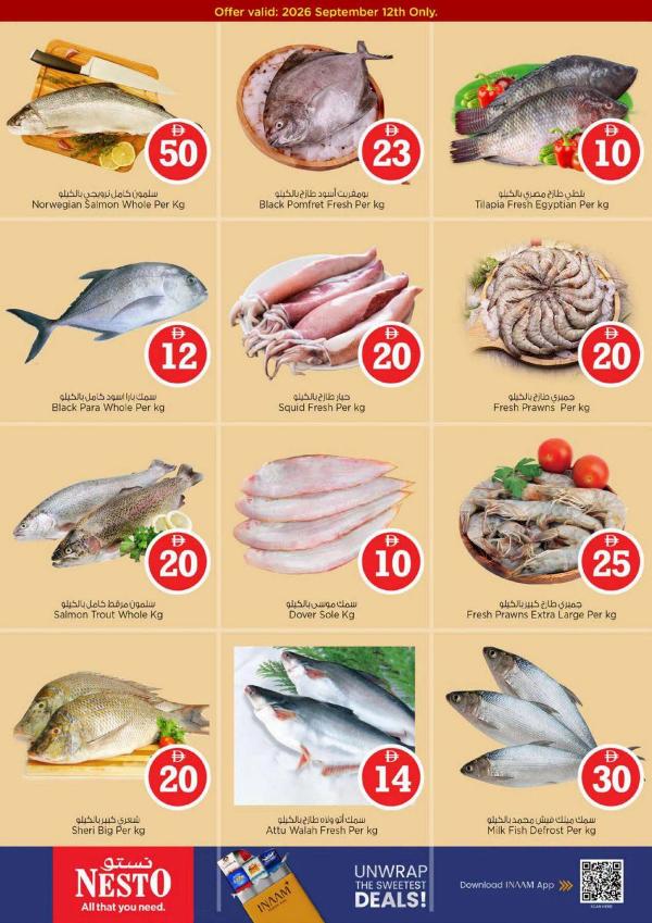 Special Deals from Nesto until 12th September