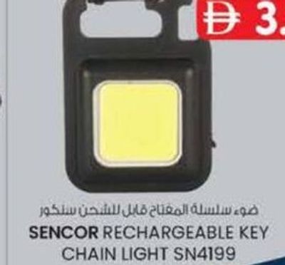 SENCOR RECHARGEABLE KEY CHAIN LIGHT SN4199