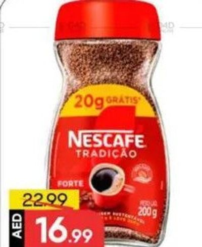 Nescafe Tradicao Forte 200Gm