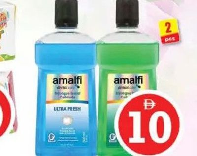 Amalfi Mouth Wash Assorted 2x500ml