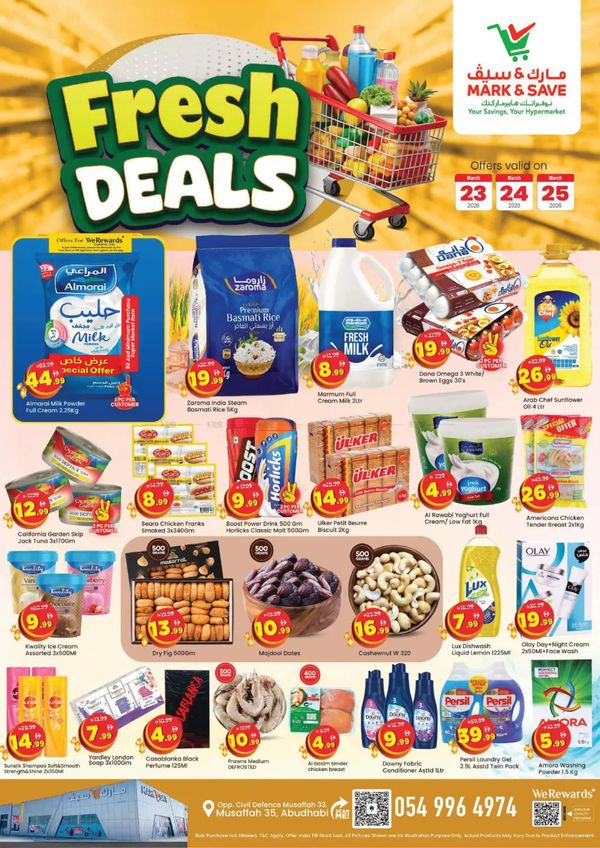 Fresh Deals - Musaffah, Abu Dhabi from Mark & Save until 25th March
