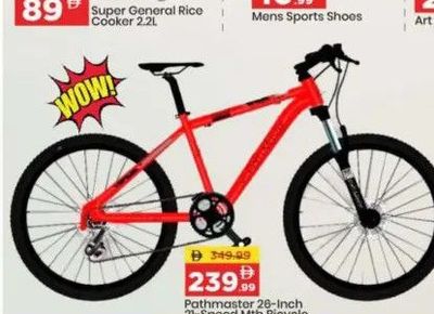 Pathmaster 26-Inch 21-Speed Mtb Bicycle