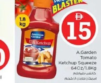 A.Garden Tomato Ketchup Squeeze 64OZ/1.8kg
