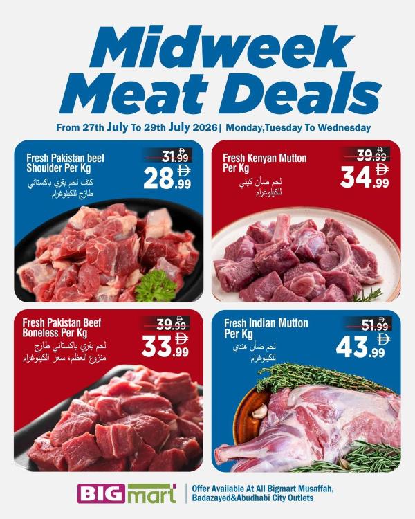 Midweek Meat Deals