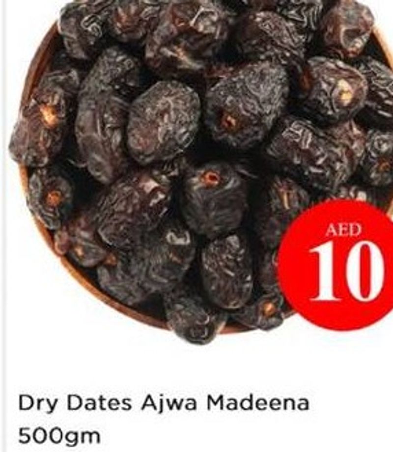 Dry Dates Ajwa Madeena 500gm